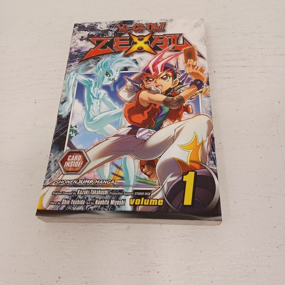 Yu Gi Oh Shonen Jump Manga edition lot of 2 Manga books 5D's  Zexal - Picture 3 of 3